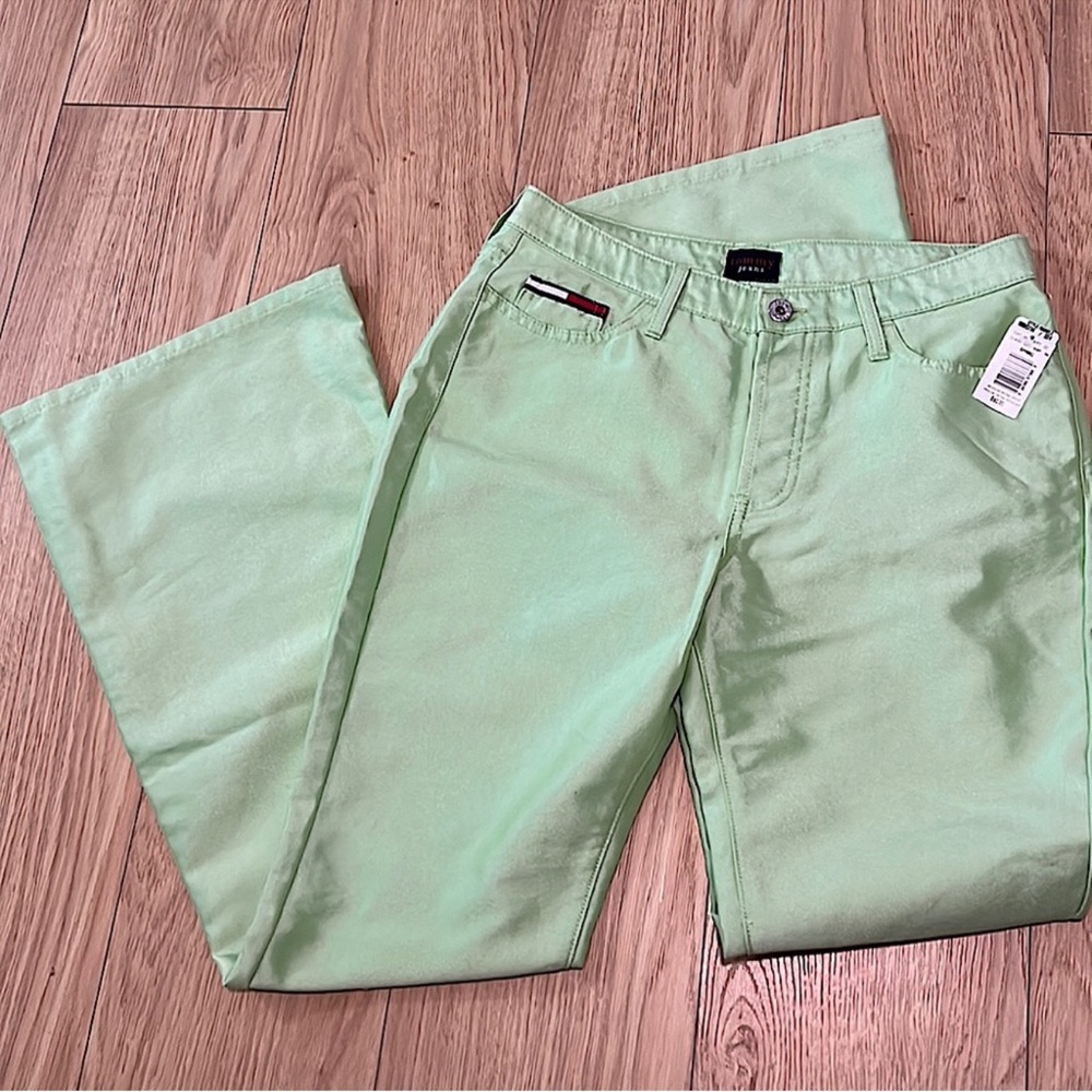 Tommy Hilfiger Deadstock Flare Pants Disco Twill